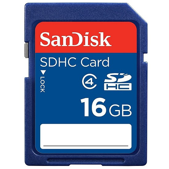 Sandisk 16GB SDHC (Class 4)