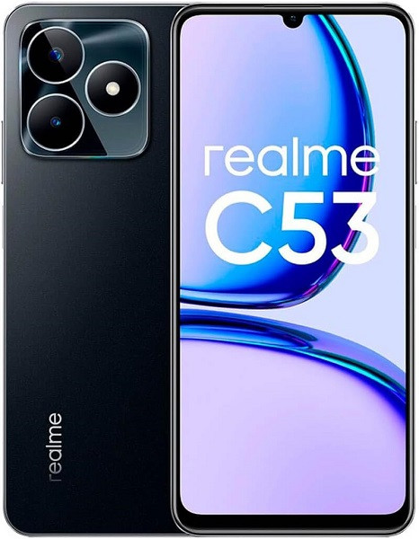 Realme C53 RMX3760 Dual Sim 256GB Mighty Black (8GB RAM) - Global Version
