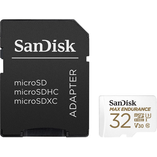 Sandisk 32GB MAX Endurance MicroSD with SD Adapter