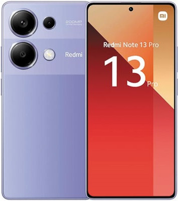 Xiaomi Redmi Note 13 Pro Dual Sim 512GB Lavender Purple (12GB RAM) - Global Version