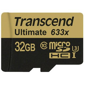 Transcend 32GB 4K MicroSDHC UHS-I/U3 (Class 10)
