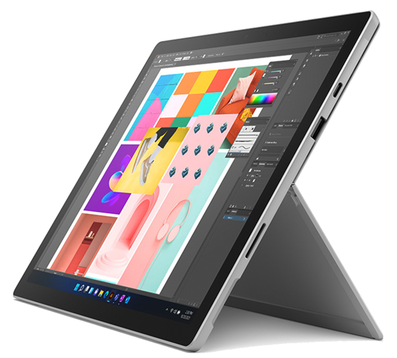 Microsoft Surface Pro 7+ i7 256GB Black (16GB RAM)