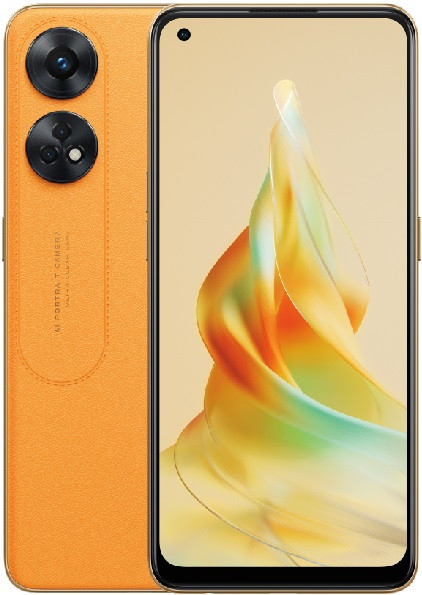 Oppo Reno8 T LTE CPH2481 Dual Sim 256GB Sunset Orange (8GB RAM) - Global Version