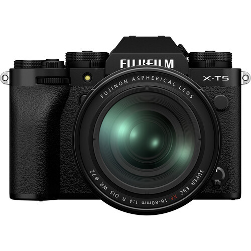 Fujifilm X-T5 Kit (XF 16-80mm f/4 R OIS WR) Black