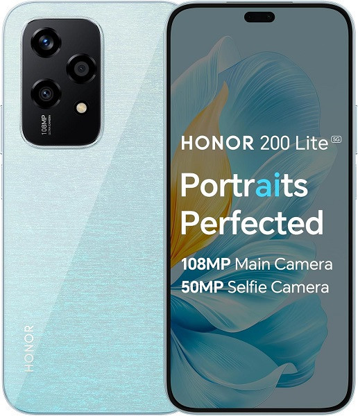 Honor 200 Lite 5G LLY-NX1 Dual Sim 512GB Starry Blue (8GB RAM) - Global Version