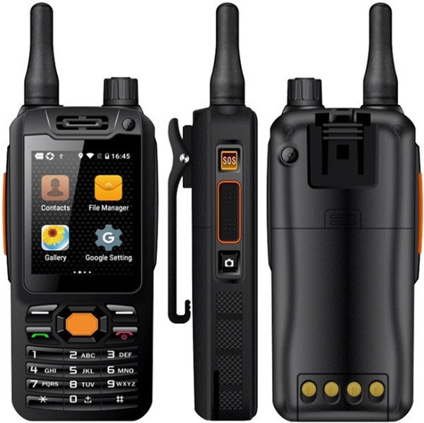 UNIWA F25 Walkie Talkie Rugged Phone Dual Sim 8GB Black (1GB RAM)