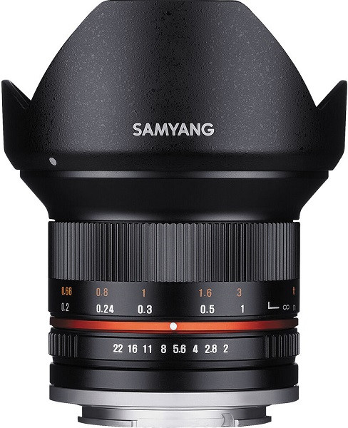 Samyang 12mm f/2.0 NCS CS Black (Fuji X Mount)