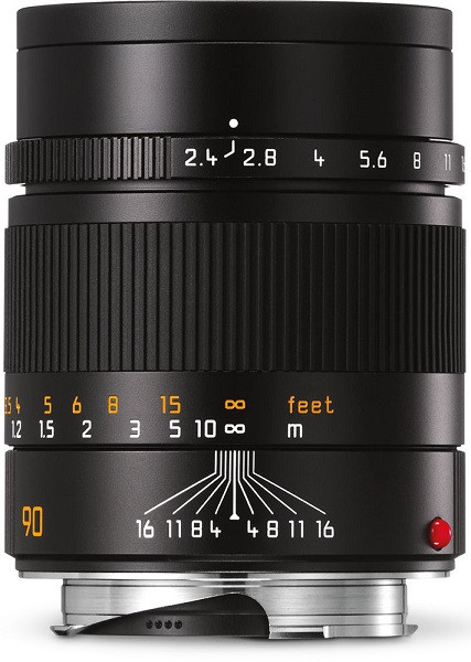 Leica Summarit-M 90mm f/2.4 Black