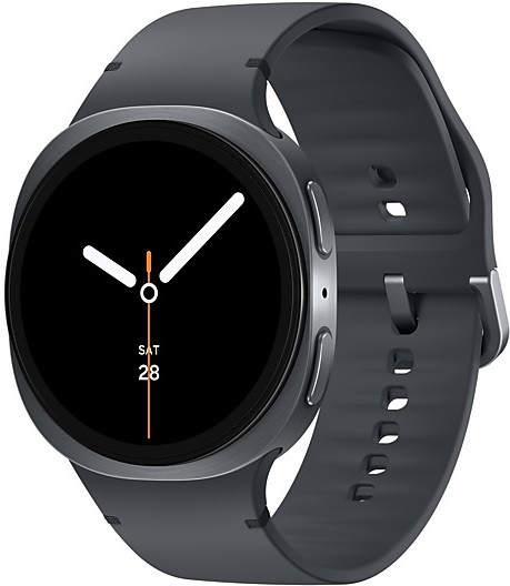 Samsung Galaxy Watch 8 LTE SM-L335F 40mm Graphite Case with Graphite Sport Band