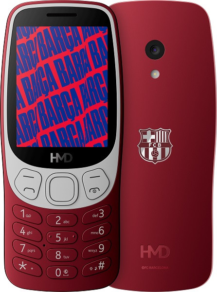 Nokia 3210 4G (2024) Dual Sim 128MB Barça Vibrant Grana (64MB RAM)