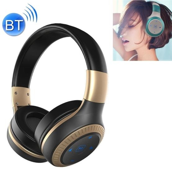ZEALOT B20 Stereo Wired Wireless Bluetooth 4.0 Subwoofer Headset Gold