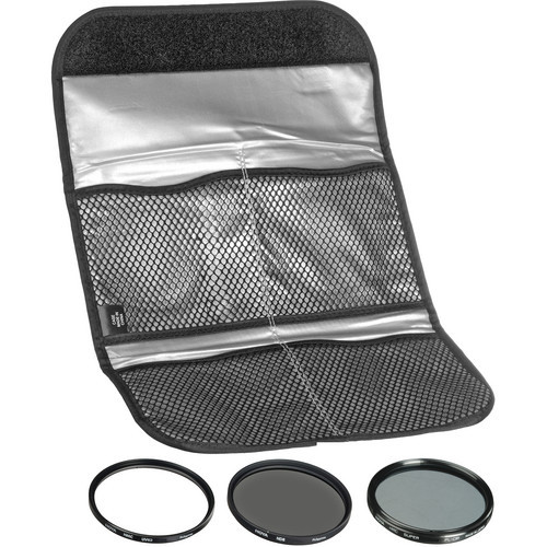 Hoya 52mm Digital Fliter Kit II Lens Filter (UV, CPL, ND8)