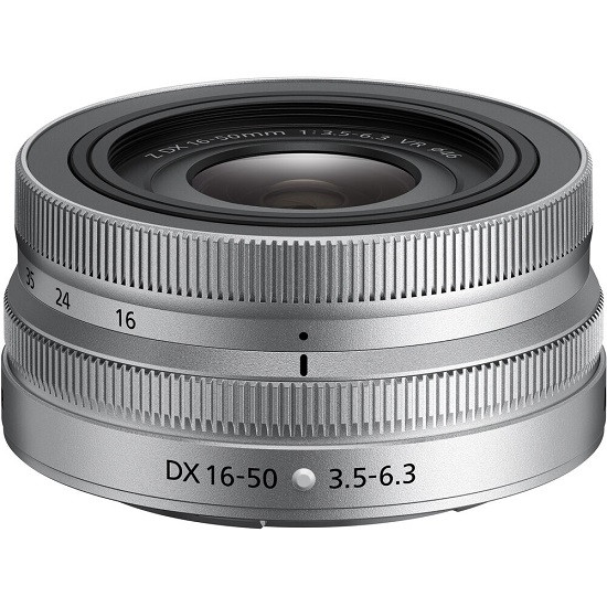 Nikon NIKKOR Z DX 16-50mm f/3.5-6.3 VR Silver
