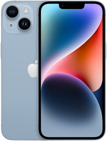 Apple iPhone 14 5G A2884 128GB Blue (Dual Nano Sim)