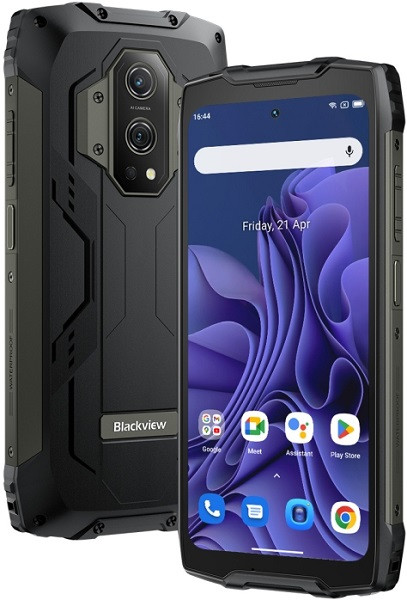 Blackview BV9300 Rugged Phone Dual Sim 256GB Black (12GB RAM) - Laser Rangefinder