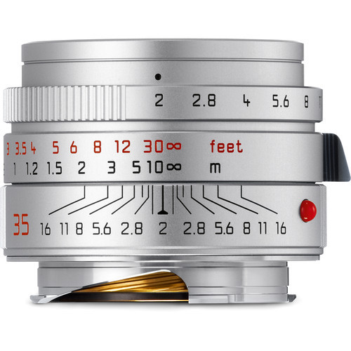 Leica Summicron-M 35mm f/2.0 ASPH Silver