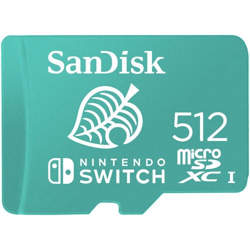 Sandisk 512GB U3 MicroSDXC for Nintendo Switch