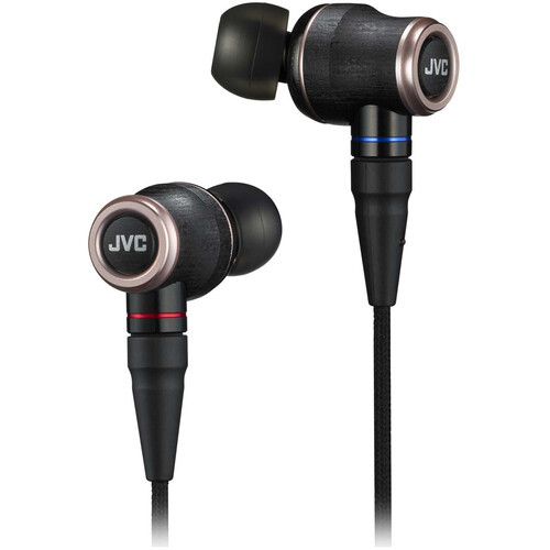 JVC HA-FW01 11mm New Wood Dome Headphones