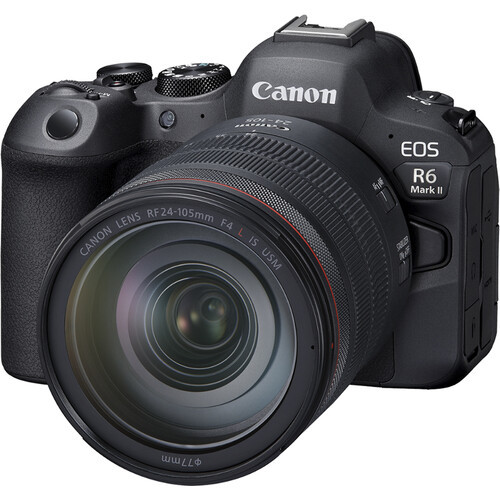 Canon EOS R6 Mark II Kit (RF 24-105mm f/4 L) (No Adapter)