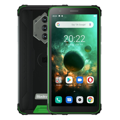 Blackview BV6600 Rugged Phone Dual Sim 64GB Green (4GB RAM)