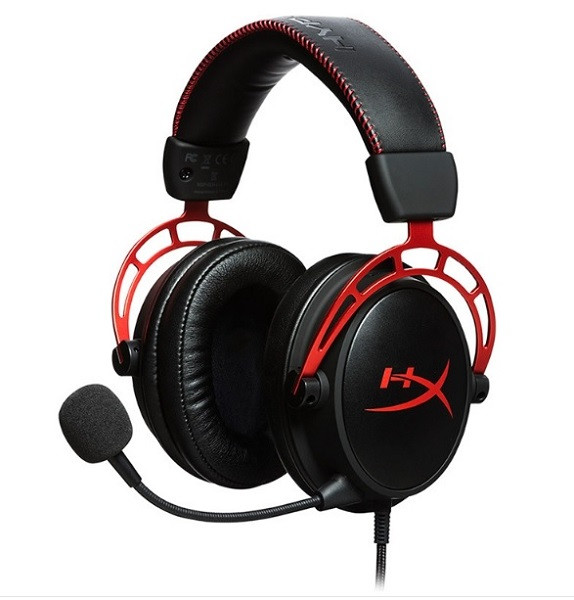 HyperX Cloud Alpha HX-HSCA-RD/AS Black Red Head-mounted Gaming Headset