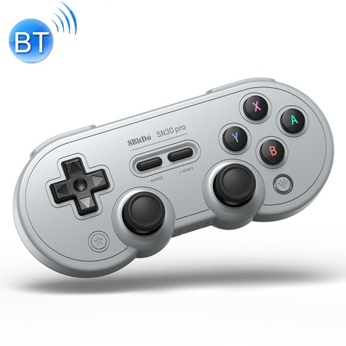 8Bitdo SN30 PRO Wireless Bluetooth Gamepad Joystick for Swith / Android / PC(Grey)