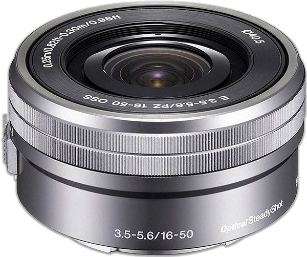 Sony E PZ 16-50mm f/3.5-5.6 OSS Lens Silver