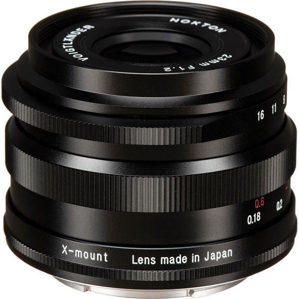 Voigtlander Nokton 23mm f/1.2 Asph Lens (Fuji X Mount)