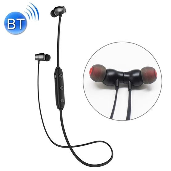 XRM-X5 Sports IPX4 Waterproof Magnetic Earbuds Wireless Bluetooth V4.1 Stereo In-ear Headset (Black)