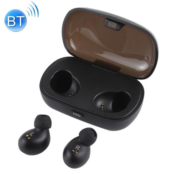 X8 TWS Outdoor Sports Portable In-ear Bluetooth V5.0 Earphone with Charging Box(Black)
