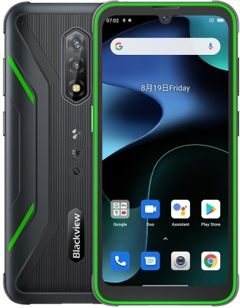 Blackview BV5200 Rugged Phone Dual Sim 32GB Green (4GB RAM)