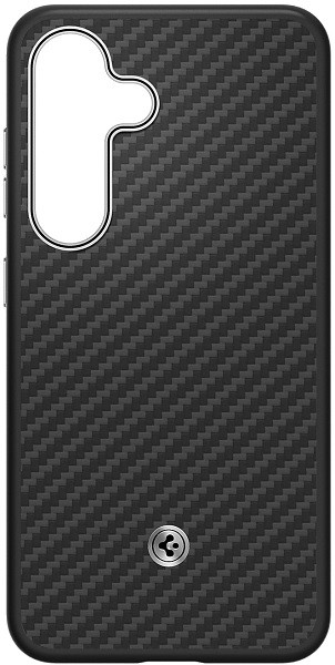 Samsung Galaxy S25 Plus Enzo Aramid Case (Black Silver)