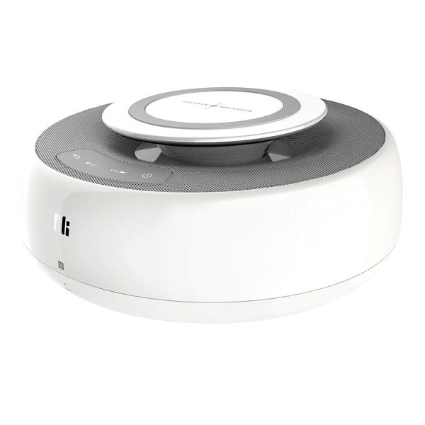 NILLKIN MC2 2-in-1 Qi Fast Wireless Charger Bluetooth Stereo Speakers with Aux Port Connection and NFC Play Music