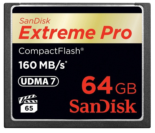 Sandisk 64GB Extreme Pro 160MB/s CF