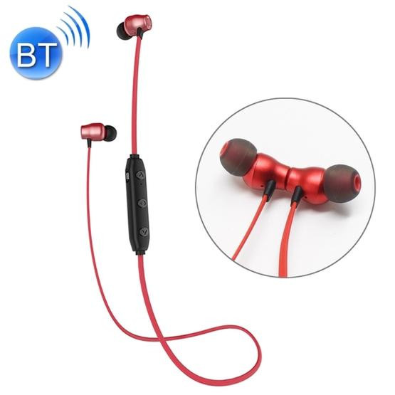 XRM-X5 Sports IPX4 Waterproof Magnetic Earbuds Wireless Bluetooth V4.1 Stereo In-ear Headset (Red)