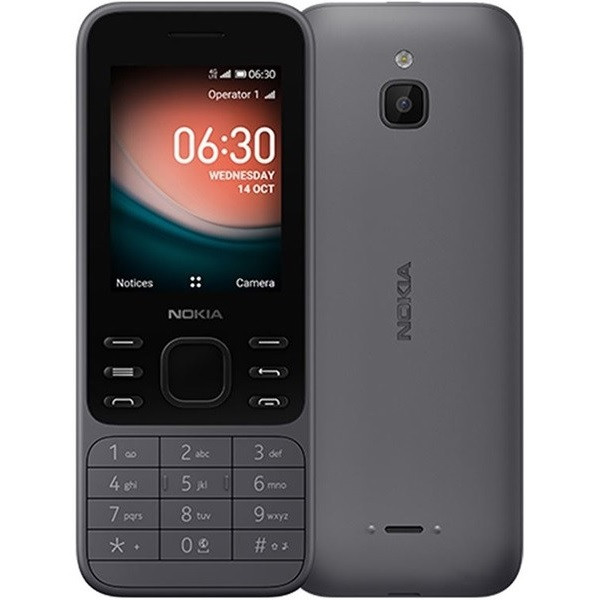 Nokia 6300 4G Dual Sim 4GB Charcoal (512MB RAM)