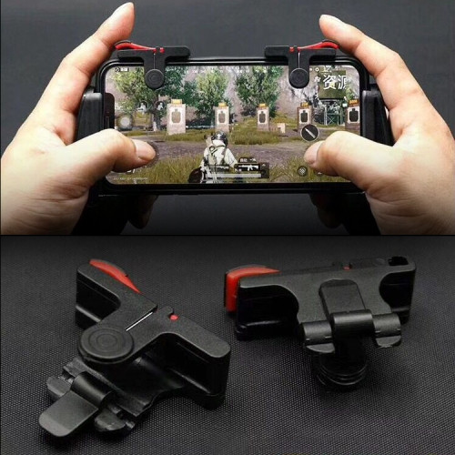 D9 1 Pair Mobile Phone Gaming Handle L / R Shooter PUBG Game Controller