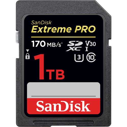 Sandisk 1TB Extreme PRO 170MB/s SDXC UHS-I