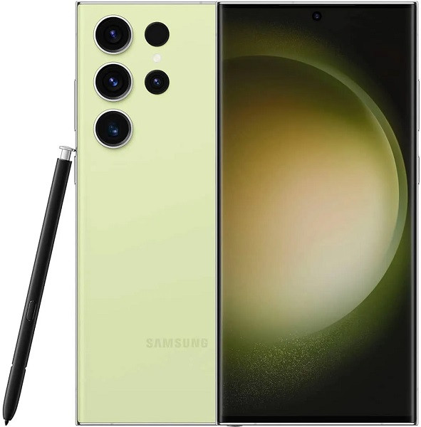 Samsung Galaxy S23 Ultra 5G SM-S918B Dual Sim 512GB Lime (12GB RAM) - Dual Nano Sim + Esim