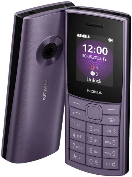 Nokia 110 4G Pro Dual Sim 128MB Purple (48MB RAM) - Global Version