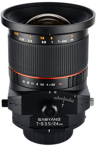 Samyang T-S 24mm f/3.5 ED AS UMC (Canon EF)