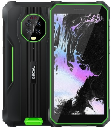 Blackview OSCAL S60 Pro Rugged Phone Dual Sim 32GB Green (4GB RAM) - With Night Vision Camera