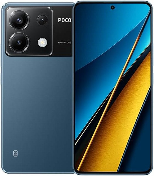 Xiaomi Poco X6 5G Dual Sim 256GB Blue (8GB RAM) - Global Version