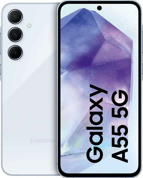 Samsung Galaxy A55 5G SM-A5560 Dual Sim 256GB Awesome Iceblue (8GB RAM)