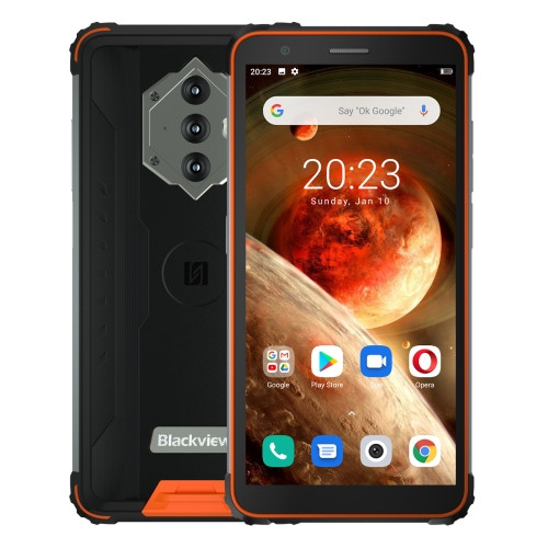 Blackview BV6600 Rugged Phone Dual Sim 64GB Orange (4GB RAM)