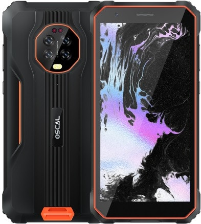 Blackview OSCAL S60 Pro Rugged Phone Dual Sim 32GB Orange (4GB RAM) - With Night Vision Camera