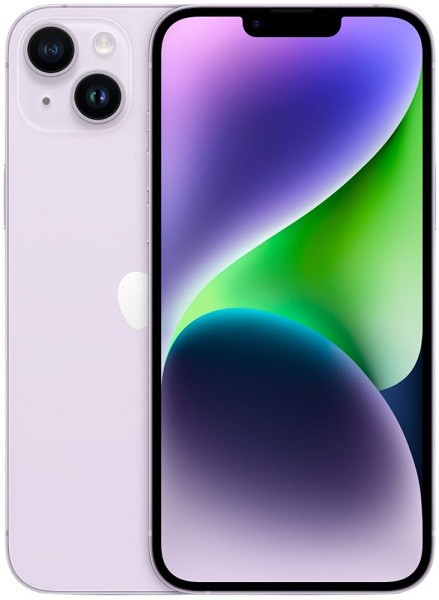 Apple iPhone 14 5G A2882 128GB Purple (Nano Sim + eSIM)