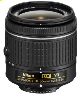 Nikon AF-P DX NIKKOR 18-55mm f/3.5-5.6G VR (White box)