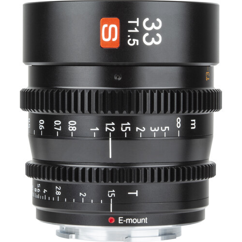 Viltrox 33mm T1.5 Cine Lens (Sony E Mount)