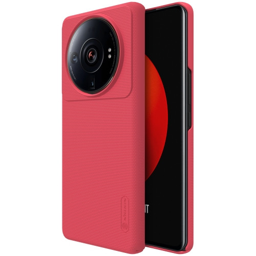 NILLKIN Frosted PC Phone Case for Xiaomi 12S Ultra (Red)